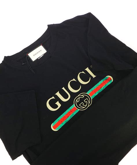 vintage gucci shirt tags|Gucci oversized t shirt.